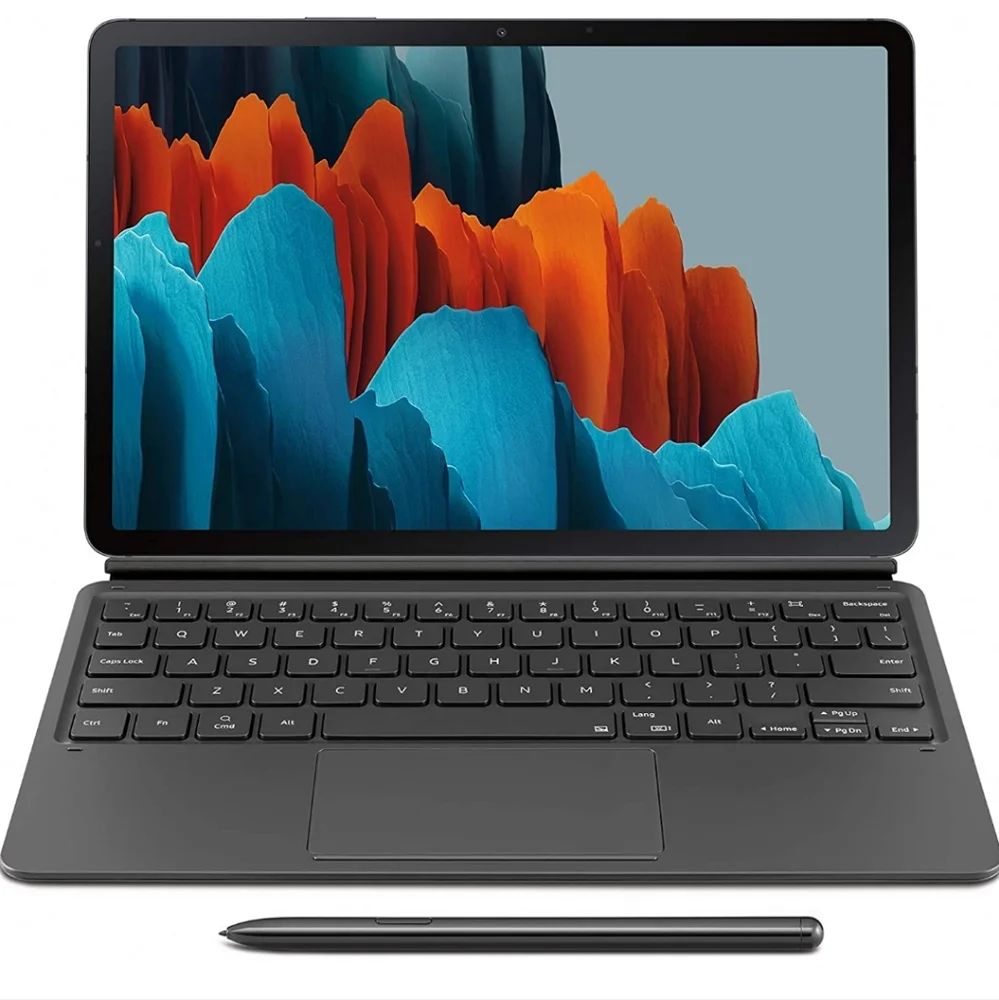 🌞HPx2🌞 NIB Samsung: Book Cover Keyboard Galaxy Tab S7/S7-5G